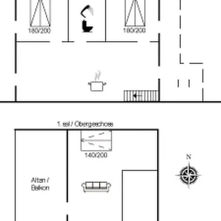 Ulfger - 250m From The Sea In Western Jutland By Interhome Apartman Sønderby